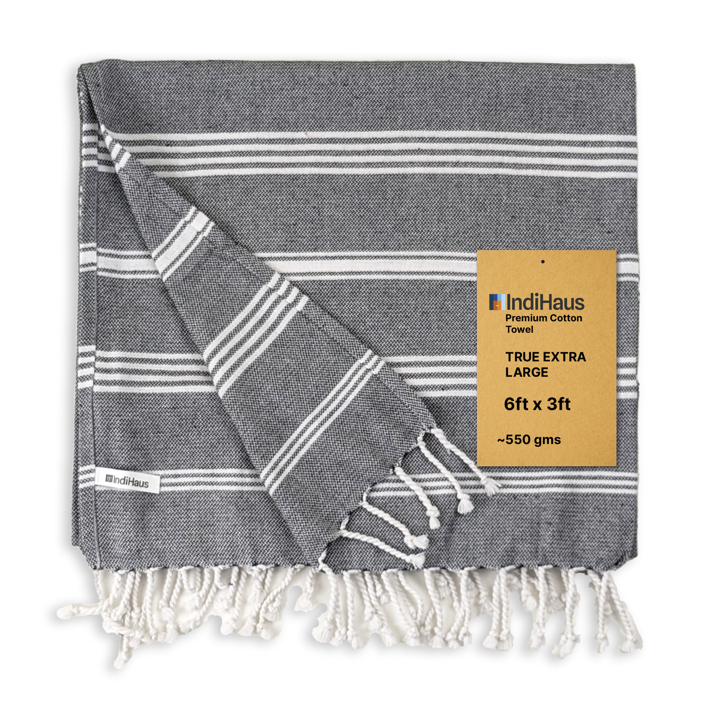 TRULY XL Bath Towel 6Ft X 3Ft, Serene Beige