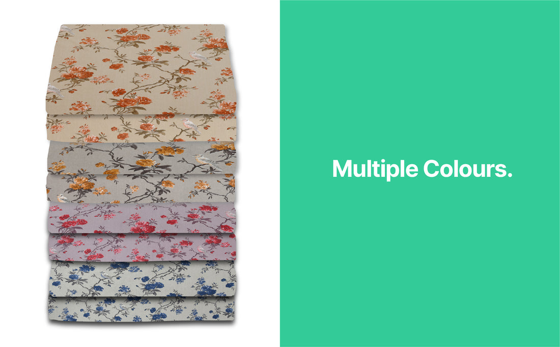 Introducing Sparrowbiscus bed sheets: Dreamy Indian country nights in your own home