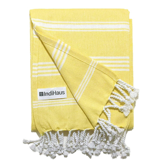 The BIG Towel, 5 x 2.8 Ft, Sunshine Yellow
