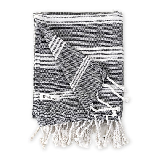 The BIG Towel, 5 x 2.8 Ft, Slate Grey