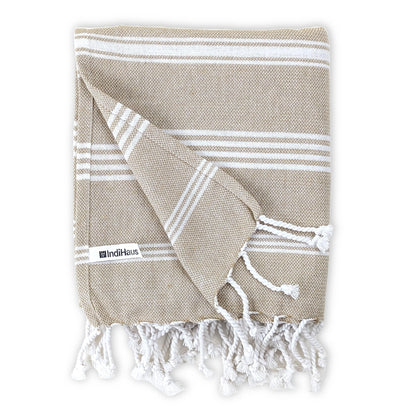The BIG Towel, 5 x 2.8 Ft, Serene Beige