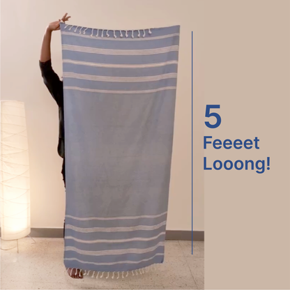 The BIG Towel, 5 x 2.8 Ft, Sunshine Yellow