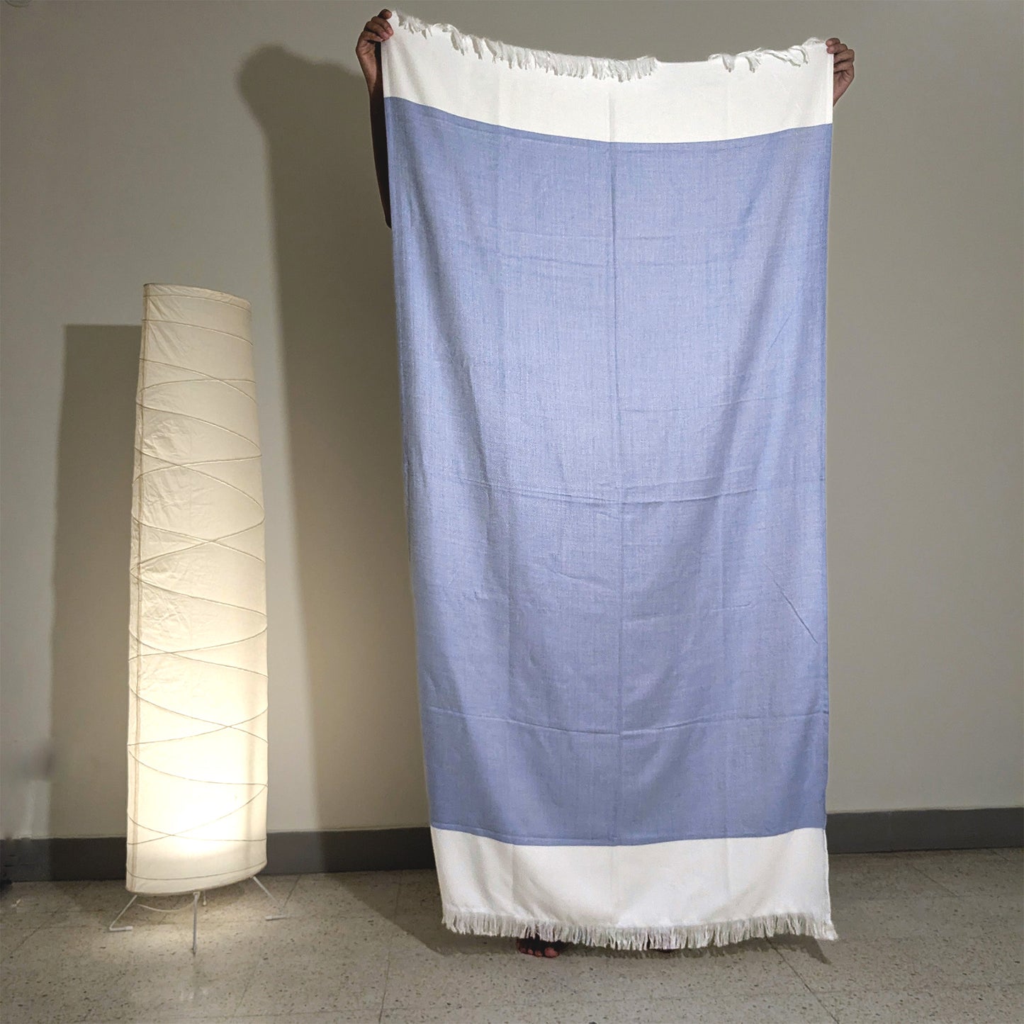 PAT-DRY Bamboo Bath Towel 2.0, 160 x 80 cm, [Pack of 1] (IndiHaus Blue)