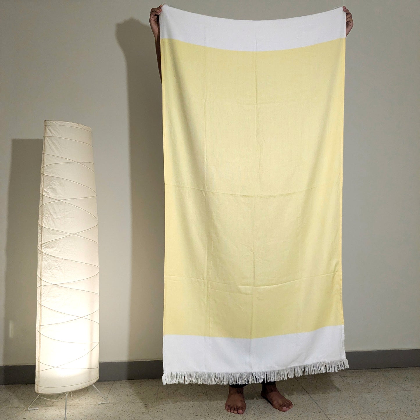 PAT-DRY Bamboo Bath Towel 2.0, 160 x 80 cm, [Pack of 1] (Sunshine Yellow)