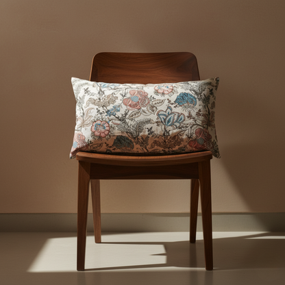 Lal Bagh, Cotton Bedsheet - Beige, 100% Cotton King Size (100 x 104, 1.3kg)