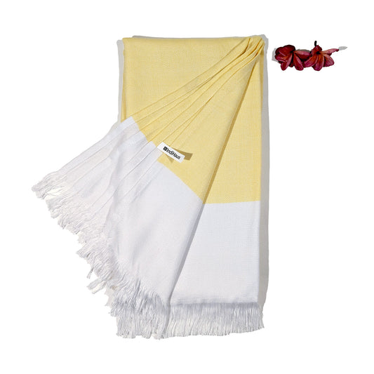 PAT-DRY Bamboo Bath Towel 2.0, 160 x 80 cm, [Pack of 1] (Sunshine Yellow)