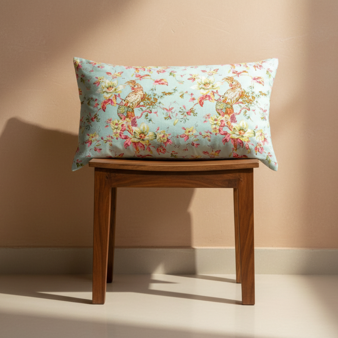 Neora, Cotton Bedsheet – Seafoam Green – 100% Cotton King Size (100 x 104 inches, 1.3kg)