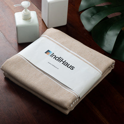 Softarble Towel, Beige & XL
