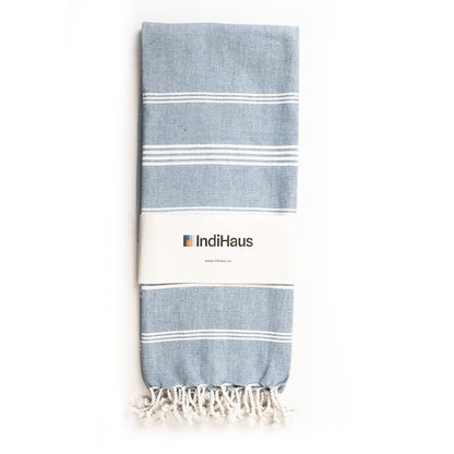Softarble Extra Large Towel (90cm x 180cm), (Blue)